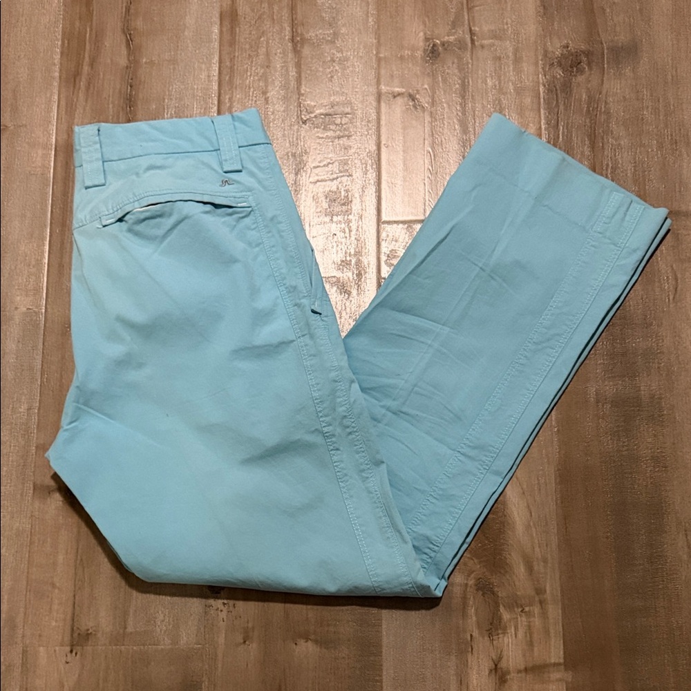 J.Lindeberg | Powder Blue Golf Pants | 98% Cotton, 2% Elastane | Sz 31